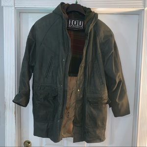 IOU Leather Collection Genuine Leather Jacket